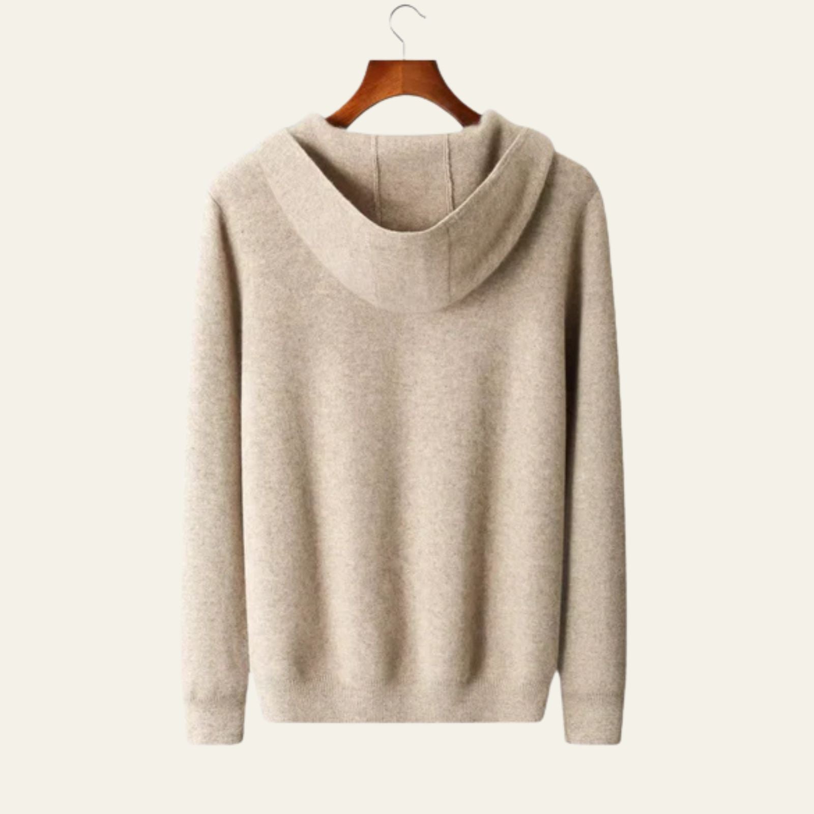 Men’s Merino Wool Zip Hoodie – Long Sleeve