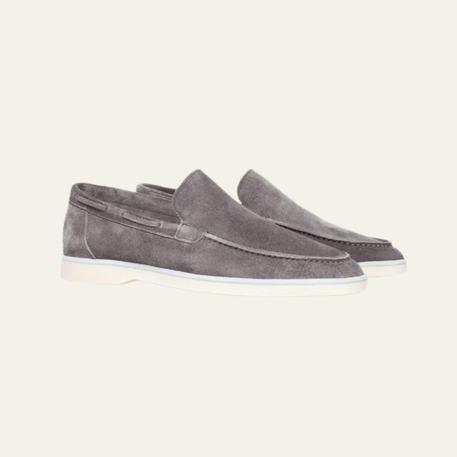 Men’s Yacht Loafers | Slip-On Vegan Suede Casual Shoes