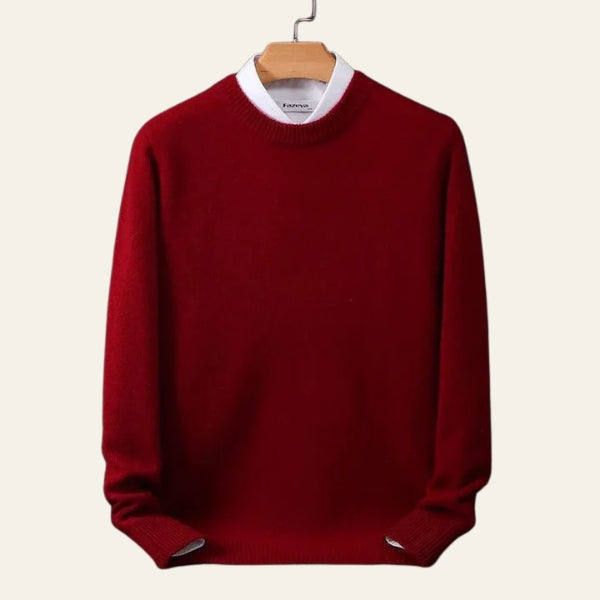 Men’s Crewneck Sweater | Classic Knit Design