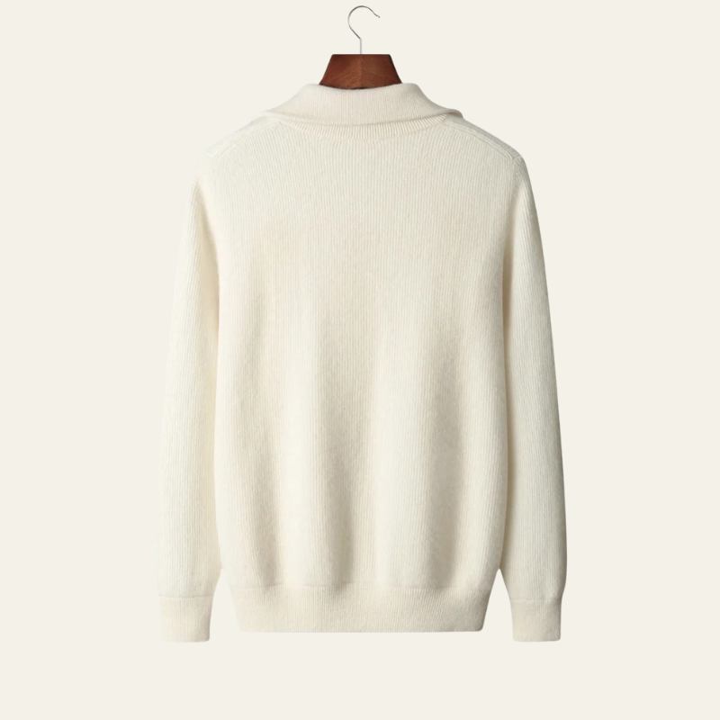 Men’s Zip Vest | Knit Merino Wool Blend