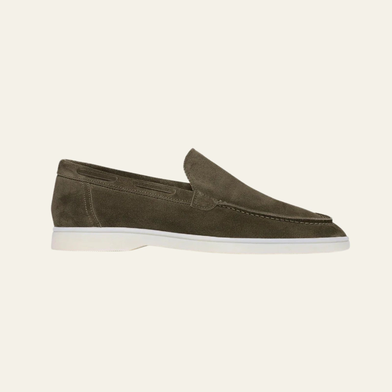 Men’s Yacht Loafers | Slip-On Vegan Suede Casual Shoes