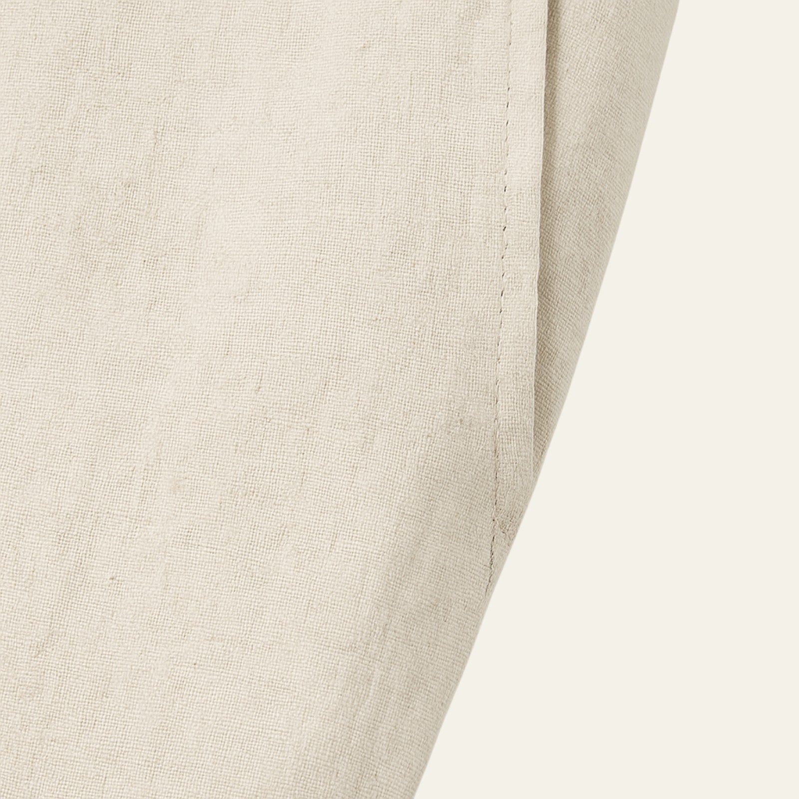 Men’s Linen Blend Pantalon – Straight Fit