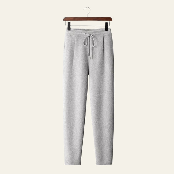 Men’s Cashmere Drawstring Leisure Pants | Relaxed Fit
