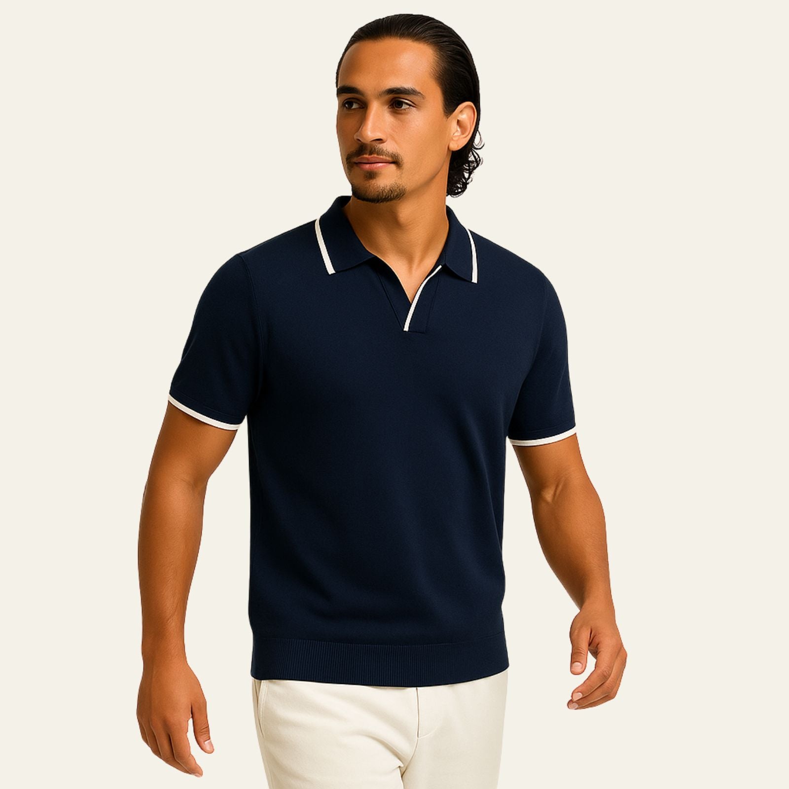 Men’s Polo Shirt | Knit Fabric, Regular Fit