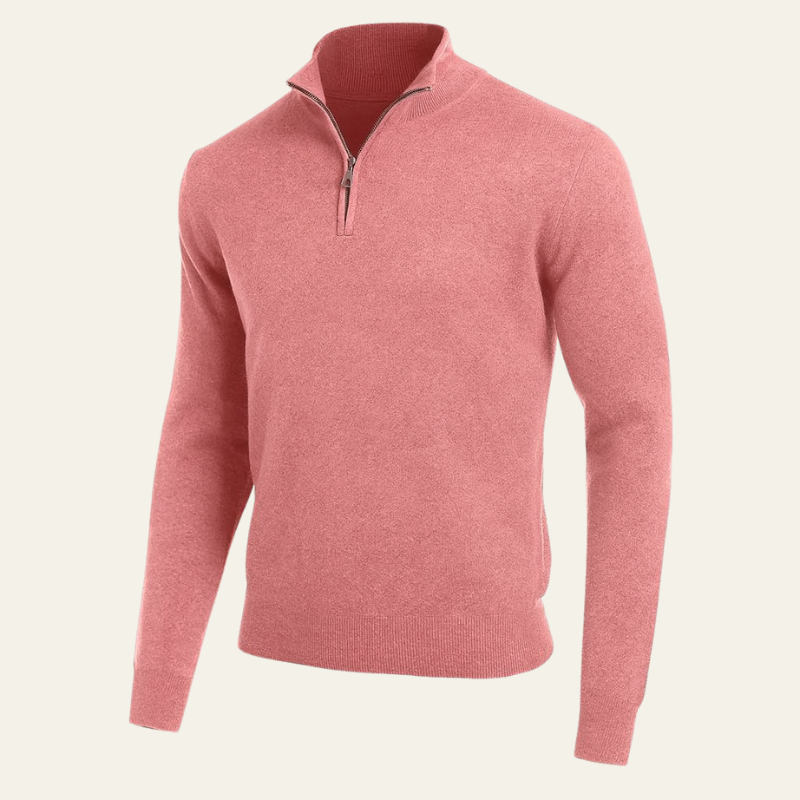 Men’s Quarter Zip Sweater | Long Sleeve, Layering