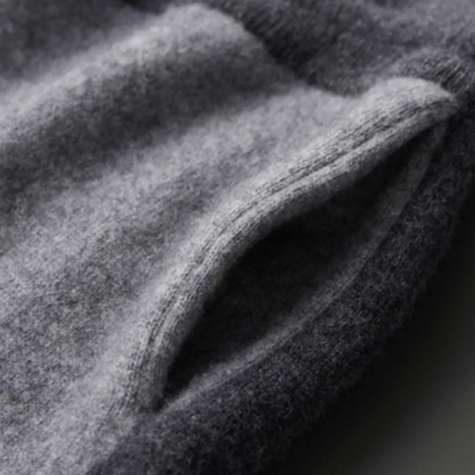 Men’s Wool Blend Jogger Set – Top & Trousers