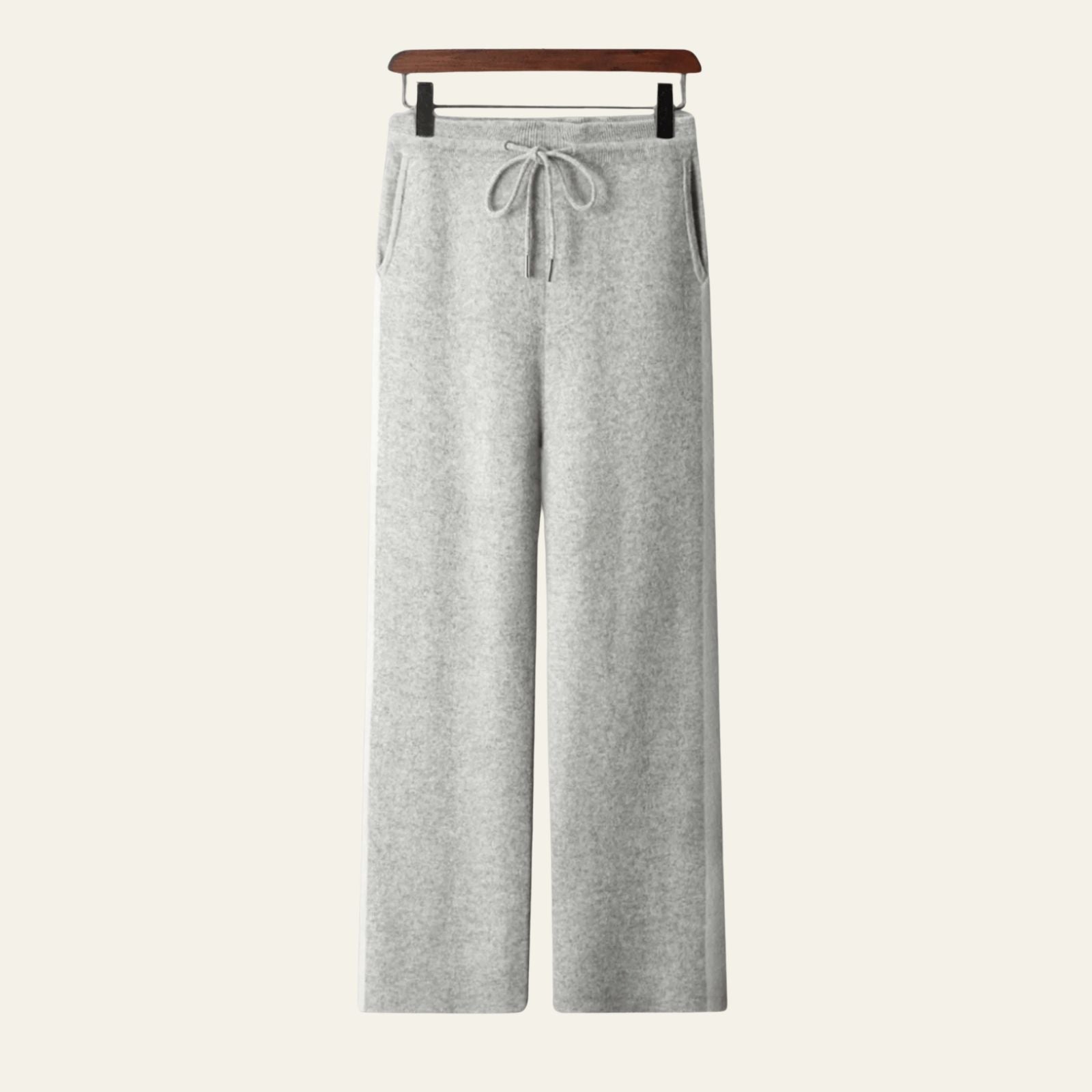 Men’s Merino Wool Straight-Leg Trousers