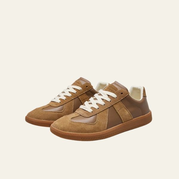Men’s Retro Panel Sneakers | Low-Top Casual Shoes