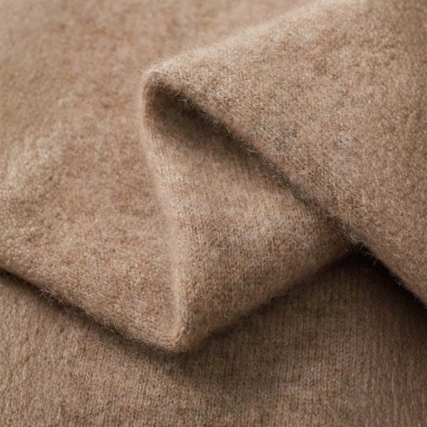 Men’s Merino Wool Mock Neck Sweater – Long Sleeve