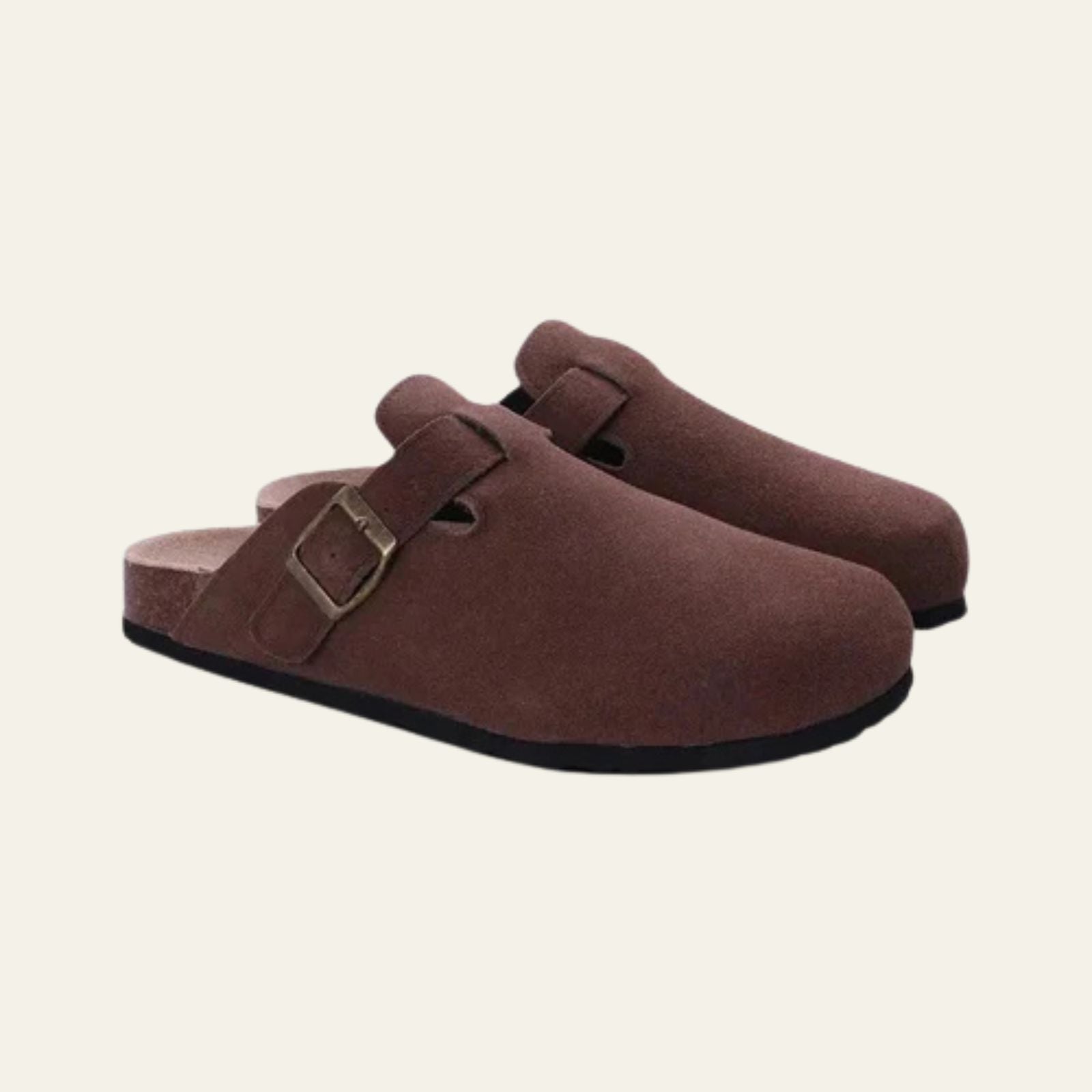 Men’s Slip-On Clogs | Vegan Suede Upper Ankle Shoes