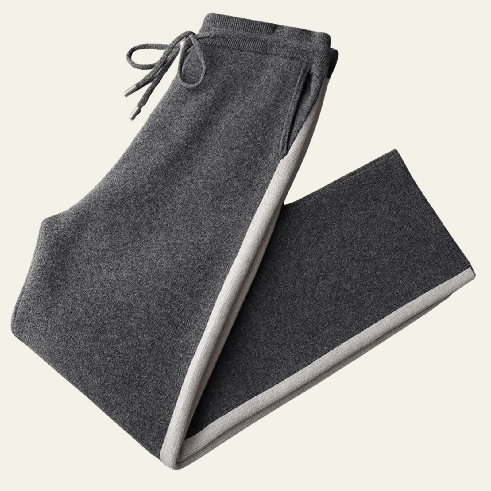 Men’s Merino Wool Straight-Leg Trousers