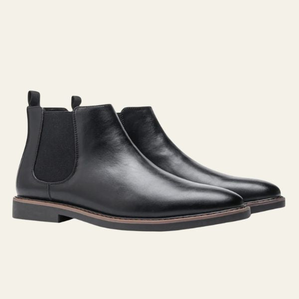 Men’s Classic Chelsea Boots | Low-Profile Vegan Leather
